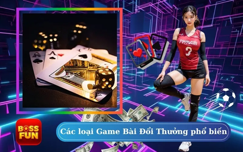 Các loại Game Bài Đổi Thưởng phổ biến