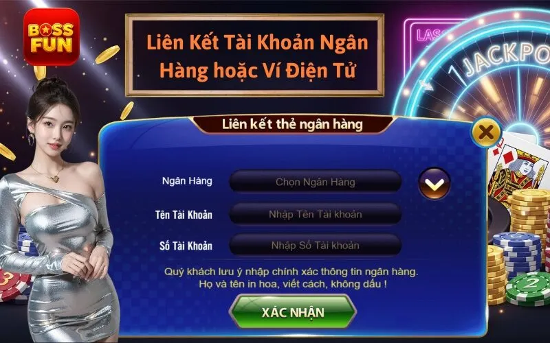Liên Kết Tài Khoản Ngân Hàng hoặc Ví Điện Tử